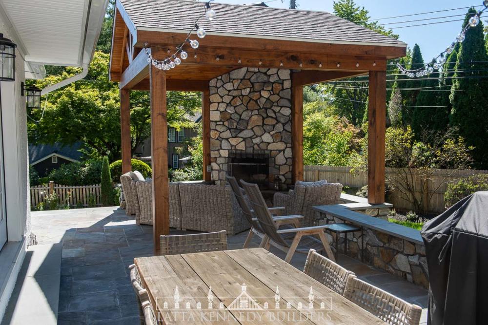 Springfield Covered Patio and Garage Renovation